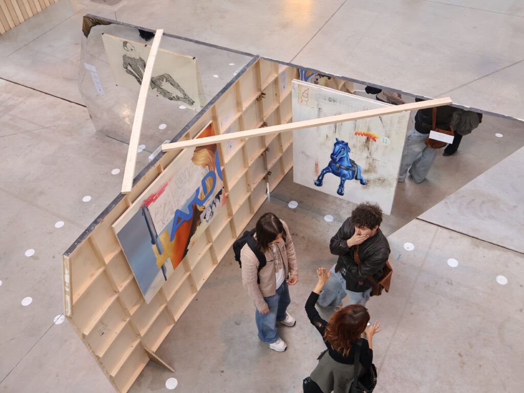 Artiste présente sur le vernissage de Rêve Party